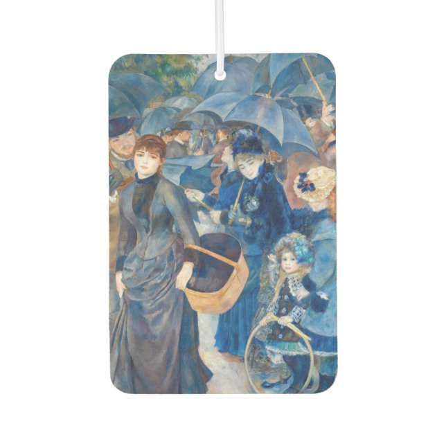 Pierre-Auguste Renoir - Die Umbrellas Autolufterfrischer (Vorderseite)