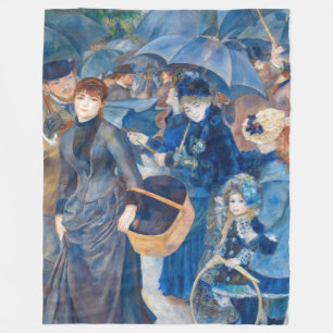 Pierre-Auguste Renoir - Die Umbrellas Fleecedecke