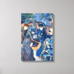 Pierre-Auguste Renoir - Die Umbrellas Leinwanddruck