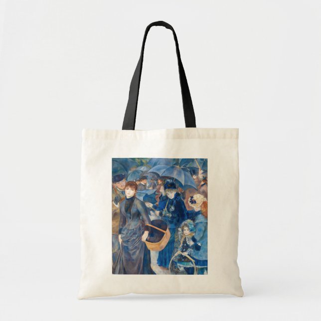 Pierre-Auguste Renoir - Die Umbrellas Tragetasche (Vorne)