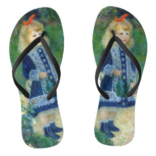 Pierre-Auguste Renoir - Ein Mädchen mit einer Gieß Flip Flops