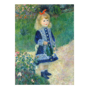 Pierre-Auguste Renoir - Ein Mädchen mit einer Gieß Fotodruck
