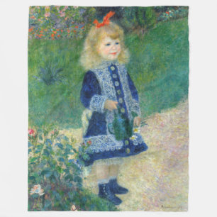 Pierre-Auguste Renoir - Ein Mädchen mit einer Wass Fleecedecke