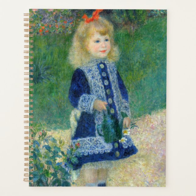 Pierre-Auguste Renoir - Ein Mädchen mit einer Wass Planer (Vorderseite)