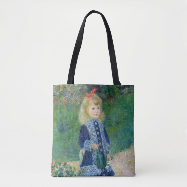 Pierre-Auguste Renoir - Ein Mädchen mit einer Wass Tasche (Vorderseite)