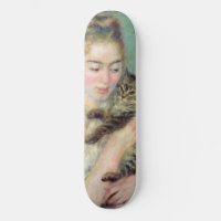 Pierre-Auguste Renoir - Frau mit Katze