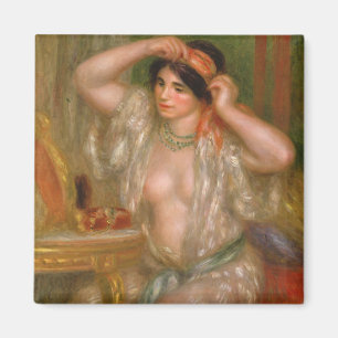 Pierre Auguste Renoir   Gabrielle am Spiegel Magnet
