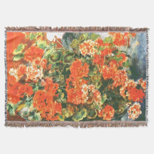 Pierre-Auguste Renoir Geraniums and Cats Decke (Vorderseite)