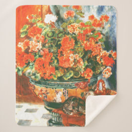 Pierre-Auguste Renoir Geraniums and Cats Sherpadecke