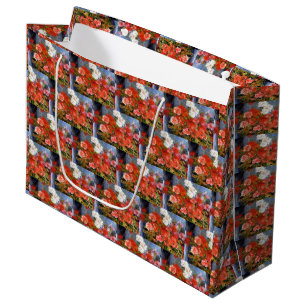 Pierre-Auguste Renoir Geraniums in einem Kupferbec Große Geschenktüte