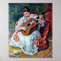 Pierre-Auguste Renoir - Gitarrenspieler