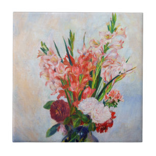 Pierre-Auguste Renoir - Gladiolen Fliese
