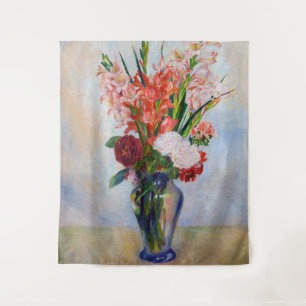Pierre-Auguste Renoir - Gladiolen Wandteppich