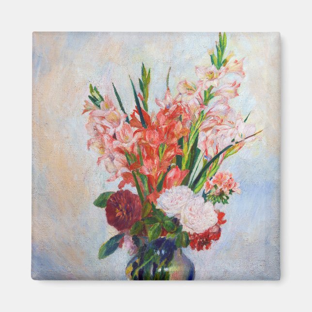 Pierre-Auguste Renoir - Gladioli Magnet (Vorne)