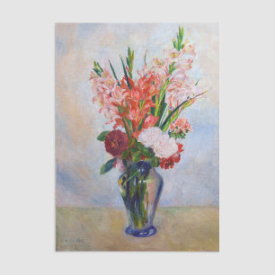 Pierre-Auguste Renoir - Gladioli Seidenpapier