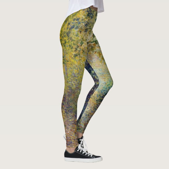 Pierre-Auguste Renoir - Im Wald Leggings (Rechts)