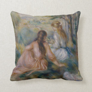 Pierre Auguste Renoir   in der Wiese Kissen