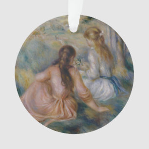 Pierre Auguste Renoir in der Wiese Ornament