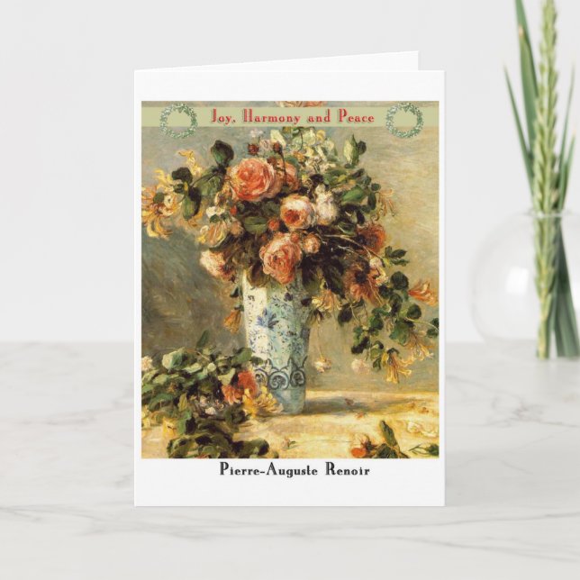 Pierre-Auguste Renoir - inspirierend Karte (Vorderseite)