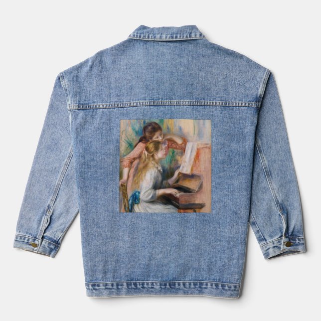 Pierre Auguste Renoir - Jeunes filles au piano (Verso)