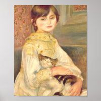 Pierre Auguste Renoir - Julie Manet with Cat