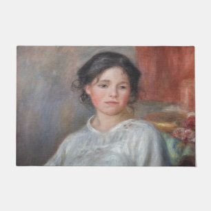 Pierre-Auguste Renoir - Junge Frau sitzend Fußmatte