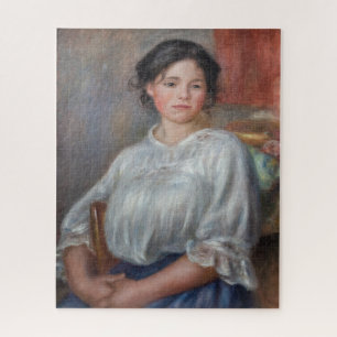 Pierre-Auguste Renoir - Junge Frau sitzt