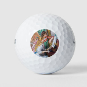 Pierre Auguste Renoir - Junge Mädchen am Klavier Golfball