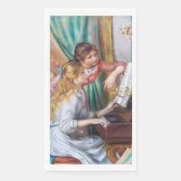 Pierre Auguste Renoir - Junge Mädchen am Klavier