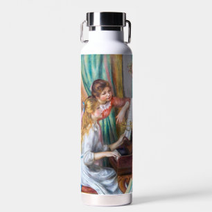 Pierre Auguste Renoir - Junge Mädchen am Klavier Trinkflasche