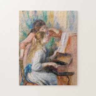 Pierre Auguste Renoir - Junge Mädchen am Piano