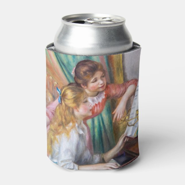 Pierre Auguste Renoir - Junge Mädchen am Piano Dosenkühler (Kanne Vorderseite)