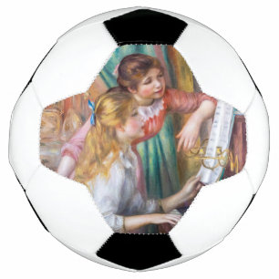 Pierre Auguste Renoir - Junge Mädchen am Piano Fußball