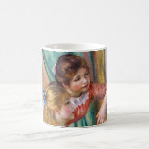 Pierre Auguste Renoir - Junge Mädchen am Piano Kaffeetasse
