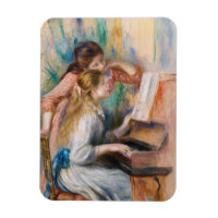 Pierre Auguste Renoir - Junge Mädchen am Piano