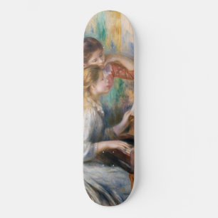Pierre Auguste Renoir - Junge Mädchen am Piano Skateboard