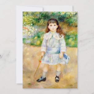 Pierre-Auguste Renoir - Kind mit einer Peitsche Dankeskarte