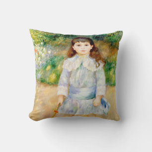 Pierre-Auguste Renoir - Kind mit einer Peitsche Kissen