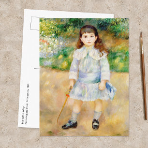 Pierre-Auguste Renoir - Kind mit einer Peitsche Postkarte