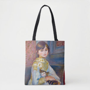 Pierre-Auguste Renoir - Kind mit Katze Tasche