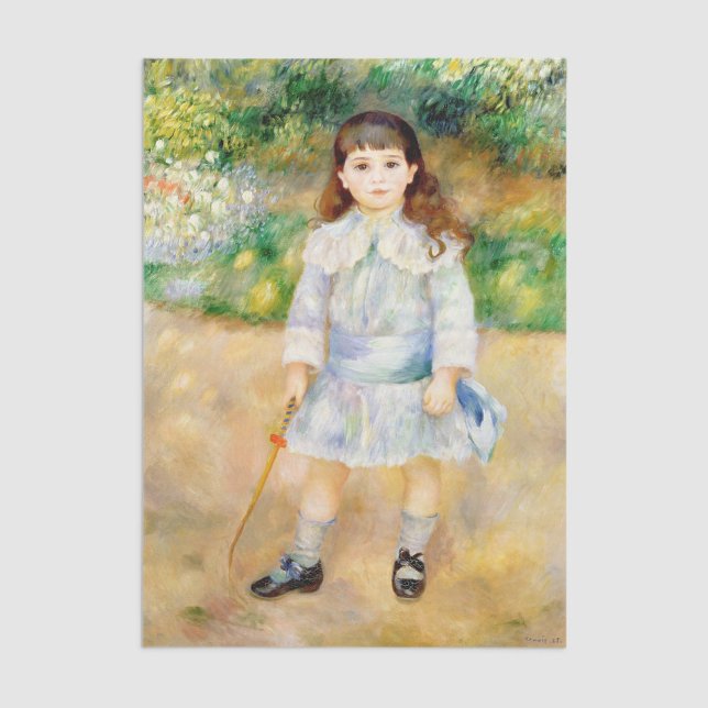 Pierre-Auguste Renoir - Kind mit Peitsche Seidenpapier (Von Creator hochgeladen)