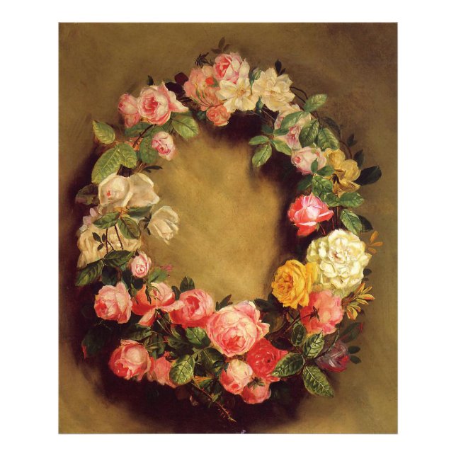 Pierre-Auguste Renoir - Krone der Rose Fotodruck (Vorne)