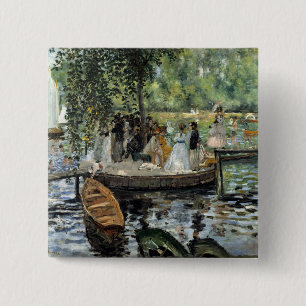 Pierre-Auguste Renoir - La Grenouillere Button