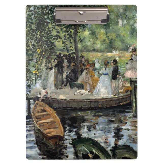 Pierre-Auguste Renoir - La Grenouillere Klemmbrett (Vorderseite)
