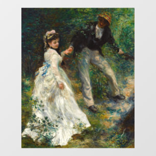 Pierre-Auguste Renoir - La Promenade Fensteraufkleber