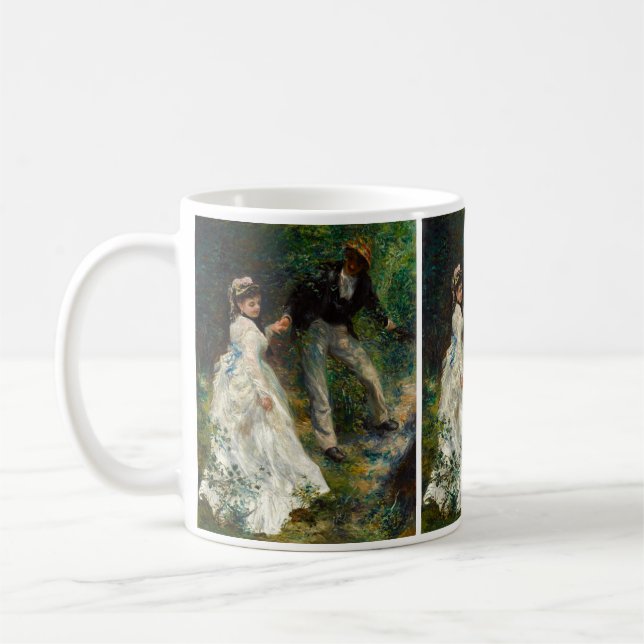 Pierre-Auguste Renoir - La Promenade Kaffeetasse (Links)