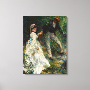 Pierre-Auguste Renoir - La Promenade Leinwanddruck