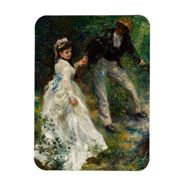 Pierre-Auguste Renoir - La Promenade Magnet (Vertikal)