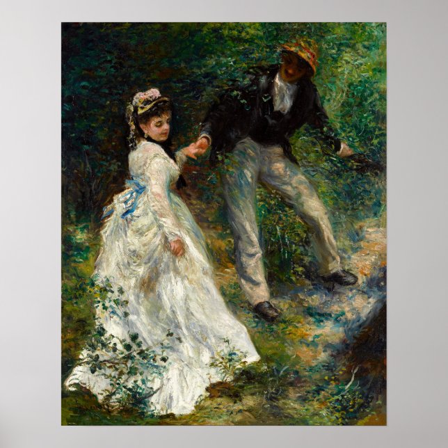 Pierre-Auguste Renoir - La Promenade Poster (Vorne)