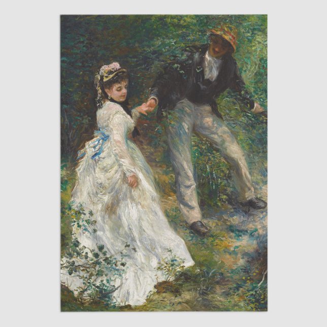 Pierre-Auguste Renoir - La Promenade Seidenpapier (Von Creator hochgeladen)